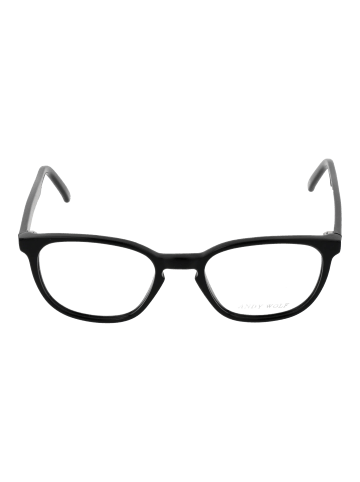 Andy Wolf Unisex Optische Fassungen Rund Schwarz