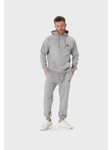 OLDSKULL Kapuzensweater Basic Osk Samurai in Heather Grey