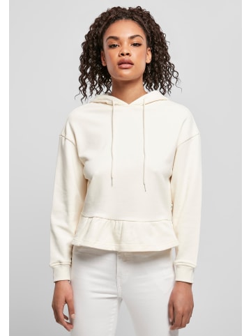 Urban Classics Urban Classics Damen Ladies Organic Volants Hoody in whitesand
