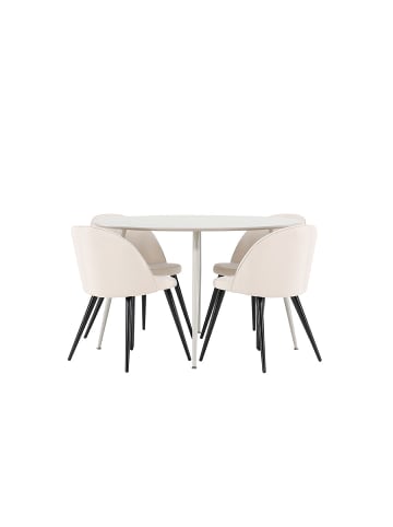 ebuy24 Beige 120 x 120 cm