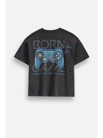 MOKIDA T-Shirt mit kurzen Ärmeln in grau