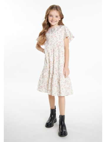 DreiMaster Mädchen (Kids) Kleid in Wollweiss  Blume
