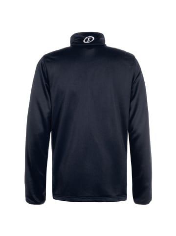 Spalding Trainingsshirt Evolution II 1/4 Zip in dunkelblau / weiß