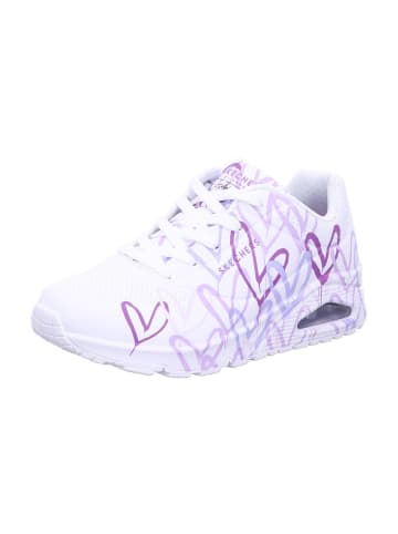 Skechers Sneaker UNO - SPREAD THE LOVE in White