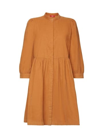 ESPRIT Kleid in caramel