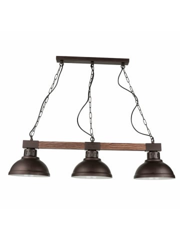 Licht-Erlebnisse Pendelleuchte (B)21 x (L)72 x (T)27 cm in Braun NaturBraun Natur