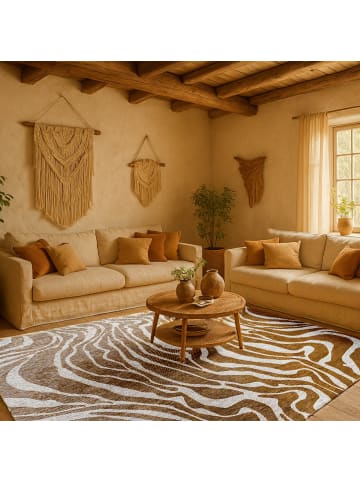 lola & moi Teppich Bamako in gelb