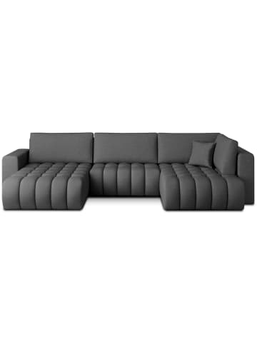 MF Design Bonita Recamiere Links in Grau -  (L) 175 x (B) 350 x (H) 92 cm