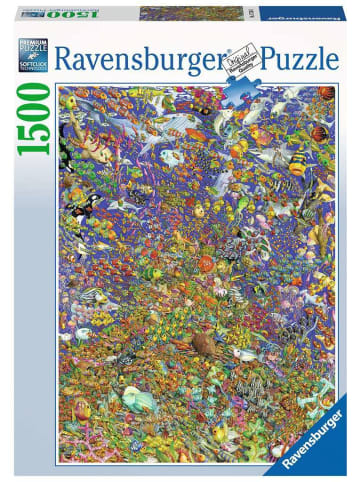 Ravensburger Puzzle 1.500 Teile Viele bunte Fische Ab 12 Jahre in bunt