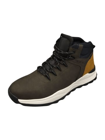 Tom Tailor Schnürboots in Oliv