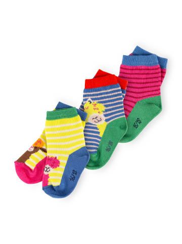 Sigikid Socken-Set 3er crazy lama in bunt