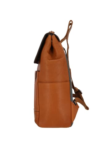 Strellson Hyde Park - Laptoprucksack 16" 42 cm M in cognac