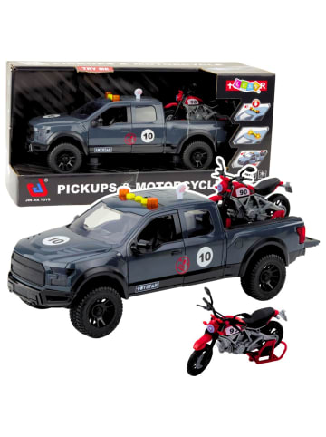 Wisam® Pickup Truck mit Motorlicht und Sounds Grau 1:12