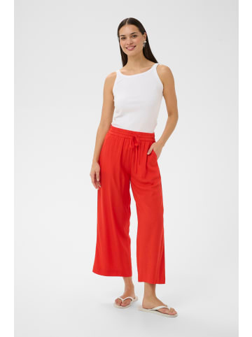 Kaffe Casual Hose KAmilia Loose fit in Poppy Red
