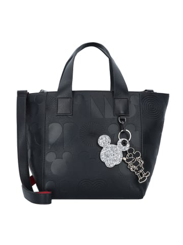 Desigual Mickey Schultertasche 24 cm in schwarz