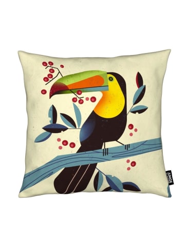 Juniqe Kissen "Toucan II" in Bunt