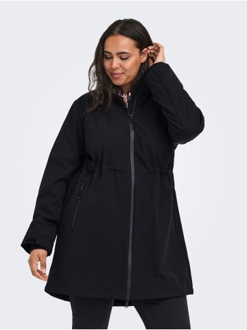 ONLY Carmakoma Softshell Jacke in Black