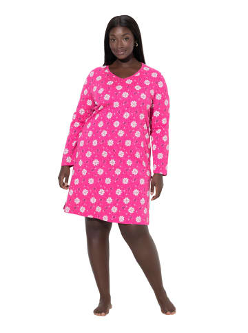 Ulla Popken Nachthemd in schwarz