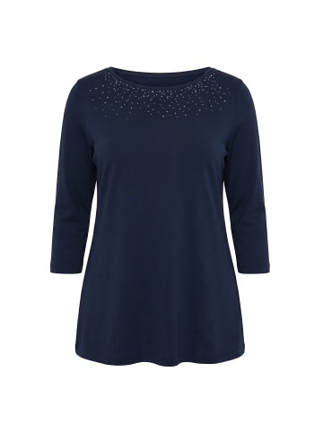 Ulla Popken Shirt in dunkles marine