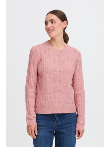 Oxmo Strickjacke OXFSINVA in Rosa