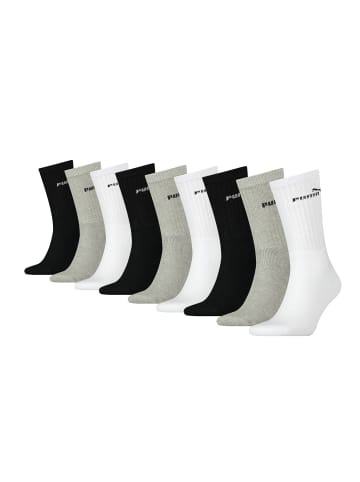 Puma Socken CREW SOCK 9P in 325 - white/grey/black