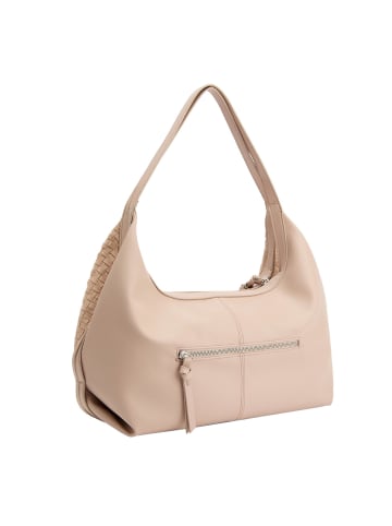 FREDs BRUDER Weave Harmony Schultertasche Leder 40 cm in stone