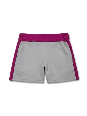 MANITOBER Short Shorts in Gray/Berry