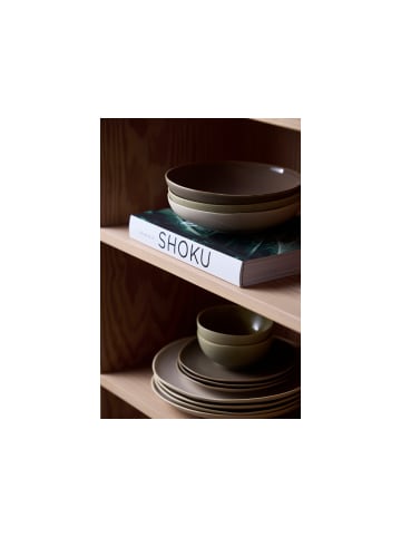 Villa Collection Essteller Shoku in Warmes Braun