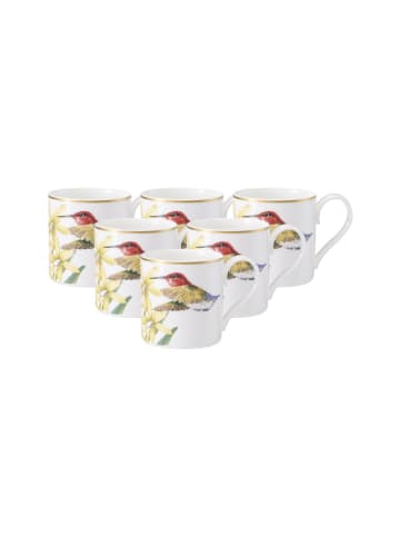 Villeroy & Boch 6er Set Mokka- / Espressotassen Amazonia 80 ml in bunt