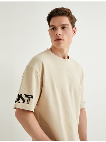 KOTON T-shirt in Beige