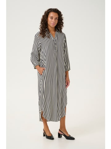 CULTURE Kleid CUdenia Loose fit in Salute/White Stripe