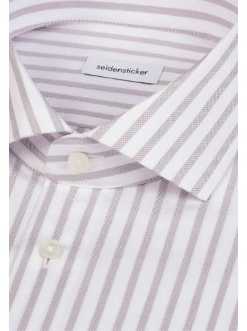 Seidensticker Business Hemd Slim in Grau