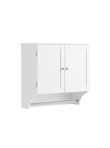 SoBuy Wandschrank in Reinweiß - (W) 30 x (H) 60 x (L) 60 cm