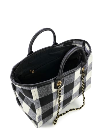 Harpa Shopper COLLINS in black-white check