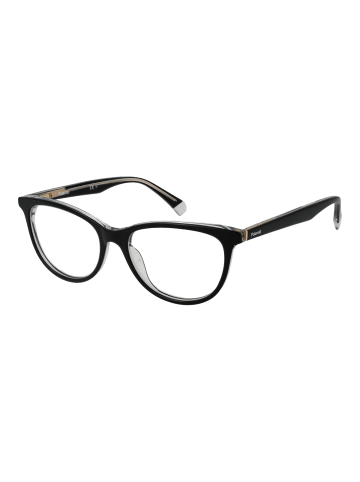 Polaroid Frauen Optische Fassungen Oval Schwarz