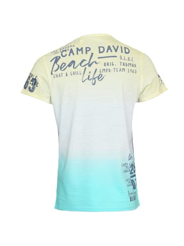 CAMP DAVID  T-Shirt 'Beach Life' in mehrfarbig