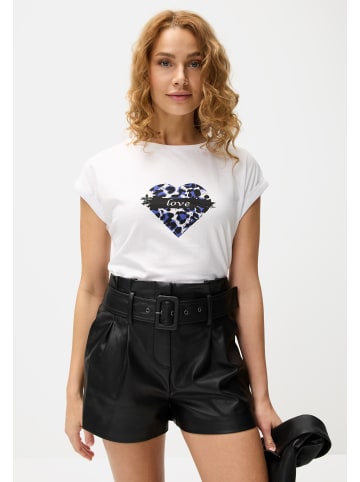 LASCANA Print-Shirt in weiß