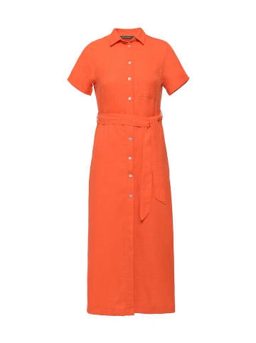 Freshlions Hemdkleid Long Button up in Orange