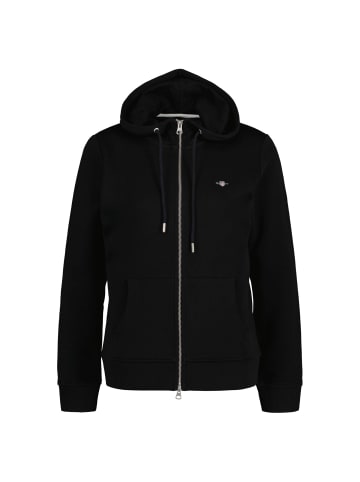 Gant Sweatjacke in Schwarz