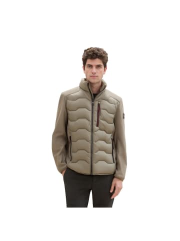 Tom Tailor Jacke in smokey olive green
