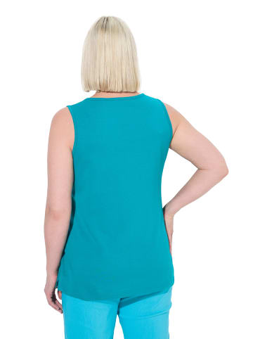 Ulla Popken Strick-Top in petrol