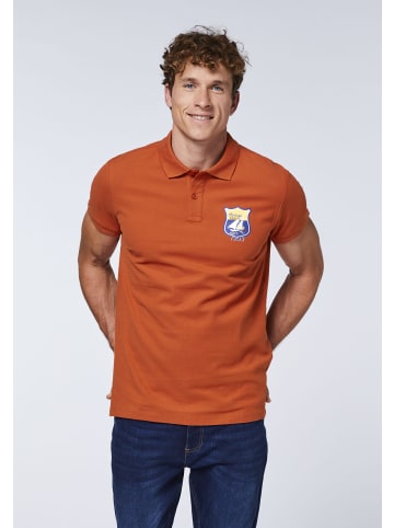 Oklahoma Jeans Poloshirt in Braun