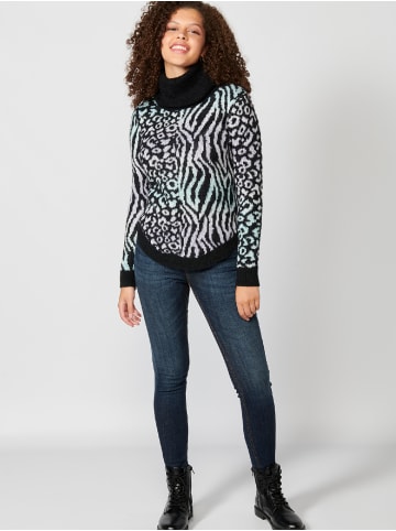 KOROSHI Pullover in schwarz