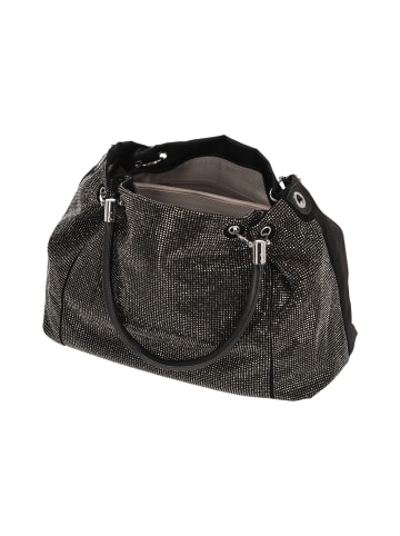 faina Women Satchel in Dark Silver