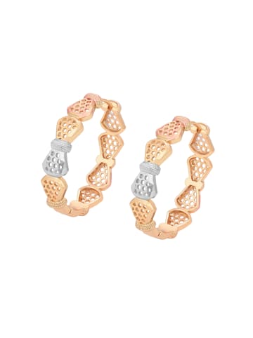 faina Women Hoop Earrings in Rose Gold
