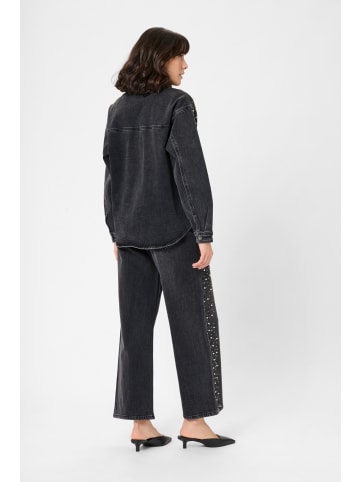 Kaffe Jeanshemd KApetra Tight fit in Grey vintage wash