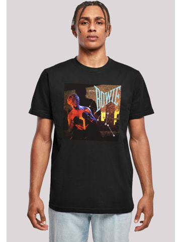 F4NT4STIC T-Shirt David Bowie Let's Dance Album Cover in schwarz