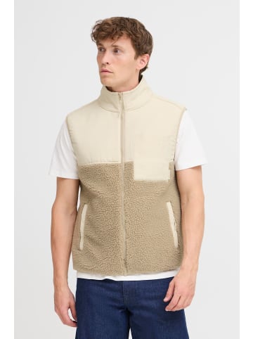 BLEND Plüschweste BHERMIN in Beige