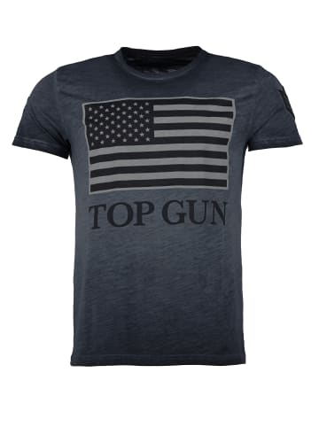 TOP GUN T-Shirt Search TG20191024 in sea blue