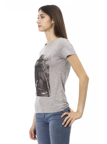 Trussardi Action Grau Baumwolle Damen T-Shirt